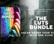 Unlock the true potential of your Blackmagic Pocket 6K Pro footage with our comprehensive LUTs bundle! Download now for free and experience the magic firsthand.nnCheck Now: https://presetservice.com/product/luts-bundle/nn� Movie LUTs Bundle V4: Enhance Your Visual StorytellingnExplore the power of cinematic color grading with our movie LUTs bundle V4. Elevate your videos to the next level with just a click.nn� Best LUTs Bundle: Transform Your Footage InstantlynDiscover the best LUTs bundle t