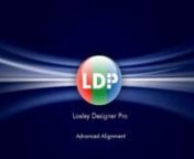 Short video tutorial on using Loxley Designer Pro&#39;s more advanced alignment features.