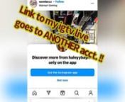 I am now forced to login to a fake instagram (in order to use Instagram) nnI have not yet found a way to get rid of it.nnI did a livestream at Walmart on 4/18/23 and had to login through the fake app (in order to livestream)nn THIS is what happened (my livestream is being hijacked over to some other account nnThe link to my livestream at Walmart on 4/18/23 is below:nnhttps://www.instagram.com/tv/CrMMqVIqufm/?igshid=YmMyMTA2M2Y=