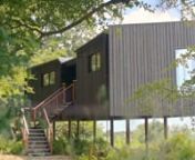 https://vimeo.com/579532823nnLUXURY TREEHOUSEnnThe Treehouse has panoramic views from the coast to the south east – to the Pennines to the south-west. This exciting new contemporary building sleeps two in great privacy and style and is a luxurious base for a Northumbrian holiday with a difference; every last detail of this exquisite building has been finished to the highest standard.nThis exciting building, clad in burnt Siberian larch, stands high on rusting Corten steel columns with large mi