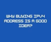 There are many reasons why buying IPv4 addresses is a good idea. One of the main reasons is that IPv4 addresses are in short supply. With so many devices connecting to the internet, the number of IPv4 addresses is running out. This means that if you want to get a website or app online, you may need to buy an IPv4 address.nn1. What are IPv4 addresses?nIPv4 addresses are 32-bit integers that identify devices on a network. They are usually represented in dot-decimal notation, which breaks down the