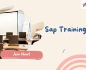 How To Choose SAP Training In BTM Layout nSAP (Systems, Applications, and Products) is a globally recognized software platform that helps organizations manage their business operations, processes, and data. It has become a critical tool for many businesses and is used in various industries, including finance, manufacturing, logistics, and more. As a result, there is a growing demand for professionals who are trained in SAP. If you are interested in pursuing a career in this field, the first step