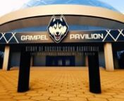 Story of Success by Sergei LeFaivrenn3D AnimationnnProject Statement: With fifteen combined National Championships and countless historic moments, the UConn Men’s and Women’s Basketball programs have become the royalty of college basketball. Residents of Connecticut, UConn alumni, students, and others all join forces to create one of college basketball’s premier atmospheres. Gampel Pavilion, home of the UConn Huskies, has seen many amazing players, coaches, and fans walk through the doors.
