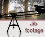 A capturing a couple locations with a jib.nnnBackground:nnnI wanted to create a short introduction showing an animated jib operating to illustrate what a jib does. Most people have heard of a crane, but not a jib - which is a just a small version of one. This was a way to illustrate how the footage about to be shown was captured.nnnIntroduction:nnI created the jib and tripod using shapes in After Effects. The camera was taken from a photo and then manipulated so it would match the other shapes.n