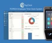 Easily record and manage employee time and attendance with the wave of a badge. Lathem’s new PCPROX time clock has a modern 7” LCD touchscreen interface that allows employees to clock in &amp; out, check their totals, change departments, add amounts, and more. Supervisors can easily manage daily timekeeping requirements at the clock as well. Adding employees and editing punches are easy, and just a few of the many features available. The PCPROX has built-in WiFi, so data is sent in real-time