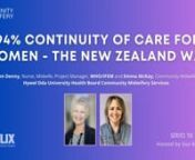 On this episode we looked at continuity of care with a wider lens. Sam will explore how a very small team designed and implemented the maternity care system in New Zealand where 94% of women get government funded continuity of midwifery care. We will be joined by Emma to look at midwifery continuity of carer and supporting parents-to-be in their pregnancy and birth choices, working flexibly to provide holistic, individualised care.nnHosted by:nSue Macdonald, Midwifery Expert, Mayes MidwiferynnCo