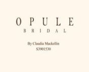 OPULE BRIDAL Trade Show Exhibit from opule