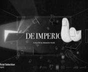 De ImperionnA short-film written and directed by: Alessandro NovellinPT / ES, 2023, Animation, 2K Flat, Colour, Dolby Atmos, 13’15”nnMore about the film: nhttps://www.newgold.tv/DE-IMPERIOnnnnnnWorld Premiere at Locarno Film Festival 2023nnnnSynopsis:nThe Pieces silently start gathering into the room, while the Giants, unaware,keep livingntheir macabre routines.nnProduction:nProduced by: BAP Animation Studios (PT),nbap@bapstudio.com&#124;https://www.bapstudio.comnnCo-produced by: Studio Kimch