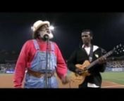 http://www.playingforchange.com/episodes/11/God_Bless_America - While the Playing For Change Band was in Los Angeles, Grandpa Elliott received a special invitation to perform at Dodger Stadium. nnTo open the game, Grandpa played a soulful rendition of