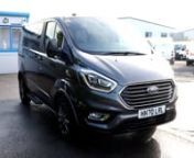 2020 (20) FORD TRANSIT TOURNEO 320 TITANIUM X ECO BLUE S/S L1 SWB 8 SEAT MINIBUS - 2.0TDCI, [EU 6], 185PS, [ 6 SPEED AUTOMATIC GEARBOX ], D.A.B Radio, U.S.B, Touch Screen Media, BLUETOOTH HANDSFREE, SATELLITE NAVIGATION, REVERSING CAMERA, HEATED SCREEN, AIR CONDITIONING FRONT + REAR, CRUISE CONTROL, 230V/150W Aux Power Socket, Eco Mode, Stop / Start, Auto Lights / Wipers, Electric Windows, Electric Folding Mirrors, Multi Function Leather Steering Wheel, HEATED FRONT SEATS, Electric 8 X Way Adjus