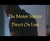 How to connect the contactor for Direct On Line Starting (Motors)