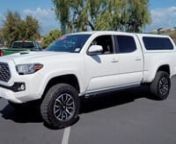 This is a USED 2021 TOYOTA TACOMA TRD SPORT DOUBLE CAB 6&#39; BED V6 AT offered in San Juan Capistrano California by Capistrano Valley Toyota (USED) located at 33395 Camino Capistrano, San Juan Capistrano, CaliforniannStock Number: 24C00855AnnFor photos &amp; more info: nhttp://used.capistranotoyota.netlook.com/detail/used-2021-toyota-tacoma-trd-sport-double-cab-6-bed-v6-at-san-juan-capistrano-ca-a18606853.htmlnnHome Page: nhttps://www.capovalleytoyota.com/