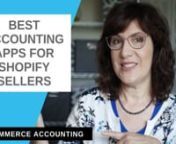 Are you looking for accounting software and apps to set up your Shopify accounting and bookkeeping? In this video, I&#39;ll give you my list of the best accounting apps.nn#1 - QuickBooks Online. Get 50% off the monthly price of QuickBooks Online for the first 3 months with this **link: https://quickbooks.grsm.io/VeronicaWasekn#2 - A2X Accounting https://a2xaccounting.comn#3 - Gusto https://gusto.com/n#4 - Melio**https://melio.grsm.io/5mbn#5 - Rewind** https://rewindio.grsm.io/5mb n#6 - Taxjar** ht