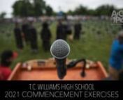 � Photo slideshow from the T.C. Williams High School Class of 2021 Graduation. See full photo album: https://bit.ly/3xjthcVnn�