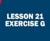 BASIC ESL - LESSON 21 - Exercise G AudionLearn more about PAST TENSE IRREGULAR VERBS to BE, to DO, to HAVE and to GO + SIMPLE PAST NEGATIVE STATEMENTS + SIMPLE PAST TENSE QUESTIONS: https://basicesl.com/workbook-2/lesson-21/ nEnglish for BEGINNERS &#124; Videos – Workbooks – Examples – Exercisesnn———————————————————————————————nLINKSn———————————————————————————————nLesso