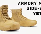 ATHLETIC FIT, TACTICAL STANCEnnDon&#39;t let its mid-height and lightweight fool you, the men&#39;s Armory Mid boot is the perfect fit for work or duty. Built around our proven Core shoe foot shape, the Armory mid feels like an athletic shoe but performs like a tactical boot. Key features include easy-entry medial zipper, performance synthetic leather upper, slip &amp; oil-resistant outsole, and hi-rebound EVA midsole for premium comfort. Functional footwear performance with modern tactical styling.nn-S