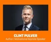 Clint Pulver is an Emmy Award-winning, motivational keynote speaker, author, musician, and workforce expert. A Professional Drummer for over 20 years, he&#39;s played with top headlining fellow musicians in venues like the Vivint Arena, the Stadium of Fire, and the Kodak Theater in Hollywood. In 2010 he founded the UVU Drumline known as the Green Man Group, which he directed for six years and went on to direct the Drumline for the NBA’s Utah Jazz until 2015.nnClint was featured in Business Q Magaz