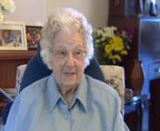 An interview with Edith McFarlane. The interviewer is Trish FitzSimons. Includes footage of Edith&#39;s hands and stills at the end.nnTopics include: childhood, education, drought of 1925, her husband, Durham Downs, garden, working life of a governess, Mrs McCullagh, traditional Aborigines, flour making, string making, pituri, race relations, Stolen Generation, gender relations, Aboriginal women servants (Elsie and Ada), Aboriginal treatment of children, Channel Country, flood, Laura Duncan, childbi