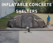 Time lapse video of a Combat Concrete Shelter deployment.nCombat Concrete Shelters (CCS) are rapidly deployable hardened shelters that require only water and air for construction.nnCCS enable a hardened structure from day one of an operation. They provide much better environmental protection, increased security, and vastly improved medical capability.nCCS have a design life of over 10 years, whereas tents wear out rapidly and must then be replaced. CCS are a one stop solution, saving effort and