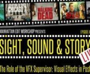 The monthly online event series Sight, Sound &amp; Story: Live, continues in May with VFX supervisors Brigitte Bourque and Eran Dinur with Moderator Ross Shain.nn​nnSight Sound &amp; Story: Live: The Role of the VFX Supervisor: Visual Effects in Film/Video PostnnModerator: Ross Shain (Chief Product Officer from Boris FX)nnPanelists: Brigitte Bourque, VFX Supervisor at FuseFX (The Planet of the Apes, Armageddon, Fast and Furious, The Chronicles of Narnia, X-men) &amp; Eran Dinur, Head of 2D/VFX