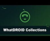 In this video we will show you how to create collection and add numbers to it in Whatdroid.nnWhatdroid is a Automation App For 1-1 Messenger Marketingn� Desktop application works on your computer or your VPS server (Windows)n� Full automation for Whatsapp marketing. Set up and forget.n� Privacy &amp; Spam compliant. Only 1-1 messaging from your IP and your account.n� Create message broadcasts and sequences with hands-free automation. n� Post one message 1-1 to all contacts on automatio