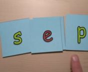 A simple way to practise the 26 alphabet sounds, particularly those tricky short vowel sounds. Set up consonant-vowel-consonant and flip through the 5 vowels. Say the sounds and blend to read the word. Some will be real words, some non-words (aka &#39;alien&#39; words as I like to call them). Just be careful to set up appropriate words with the cards you give the child.