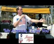 Live performance of Jimmy Flynn, Patriotic Singer/Songwriter singing his original song,