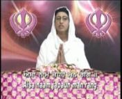 For a better quality video of Sukhmani Sahib, please visit; http://vimeo.com/12582719n nBibi Gurdev Kaur OBE recites Sukhmani Sahib in her melodious voice. Everyone can join in and read along as this recitation provides subtitles in Punjabi and English both.nn