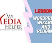In this video, we will teach you how to use the WordPress Wizard to Install WordPress as well as adding several Plugins. Enjoy!nnMake SURE To Get Your FREE 60-PAGE My Media Helper WordPress and GetResponse eBOOK:nn � � - https://www.mymediahelper.com/wordpress-getresponse-ebooknnPlease LIKE, SHARE, and JOIN the Channel. This is the only way I&#39;ll be able to put content out quicker and more consistently. I promise we will award you for it! Thank You!nnLESSON 4nnWordPress Wizard and PluginsnnSi