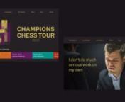 Schjærven reklamebyrå for Champions Chess Tour 2021 -web from champions tour chess