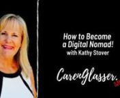 On this episode of The Super Boomer Lifestyle Caren and Social Media Strategist, Kathy Stover talk about Living The Digital Nomad Life!nnThey cover the following topics:nnWhat is a digital nomad and how it gives you the freedom to choose what you do and design it around what suits you best.nWe are World Changers. We live in a time where women are stepping into their powernHow to Leverage, Attract, Build and Grow your brand.nBeing digital nomads on Bravo’s hit reality TV show, Below Deck Medite