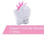 https://www.pinkcherry.com/products/sqweel-2-oral-sex-stimulator-in-white (PinkCherry US) nhttps://www.pinkcherry.ca/products/sqweel-2-oral-sex-stimulator-in-white (PinkCherry Canada)nnRe-vamped, re-imagined and tricked out with a brand new flicker feature plus reversible rotation, it&#39;s impossible to look at the Sqweel 2 with its amazingly unique design, tons of media attention, and rave reviews from users everywhere without making a &#39;re-inventing the wheel&#39; quip - but we won&#39;t. We will be so bo
