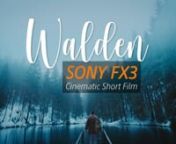 I&#39;m very glad to be one of the first filmmakers worldwide who got the chance to film a short film with the new Sony FX3 Cinema Line camera before the official product launch. With my background in travel, advertising and music videos, the Sony FX 3 inspired me to create a low-light and cinematic short film in the snowy deep forest of my homeland Thuringia in the middle of Germany. I wanted to take advantage of the camera’s new features and make a story that only it could help me tell. nnWalden