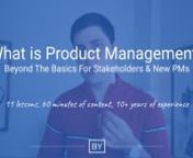 → Get the course at https://gum.co/OjoGJ ←nnA crash course in the true role of product management.nnCreated for stakeholders and early-intermediate product managers who want to go beyond the basics of what a great product manager does and how they work best with other roles.nnI&#39;m Bryce York and I&#39;ve been a product manager in early-stage and growth-stage startups for over 10 years.nnIn that time I&#39;ve worked across management consulting, ad tech, education, and fintech and this crash course dr