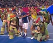 Here&#39;s a short vid of the event I produced for Kids Tennis day to Kick off the Australian Open 2016. Featuring the players, performers and the Teenage Mutant Ninja Turtles, obviously the real stars.