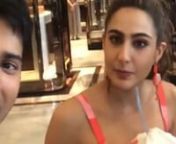 We are loving this behind the scene video of Coolie No.1 cast Varun Dhawan, Sara Ali Khan and Paresh Rawal. During the filming, Paresh Rawal thinks Sara Ali Khan sleeps at 4:15 am but the super cute actress laughs and says she, in fact, wakes up around 4:45 in the morning! �� Varun pulls Sara legs for waking up early in the morning he also taunts her for not remembering her lines and Sara falls for it.nSara loves to wake-up early morning and workout while Paresh Rawal and Varun prefer waki