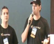 Minha apresentação no Joomla Day Brasil 2010.