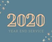 Welcome to our final Sunday Service of 2020. What a year it has been. We pray you enjoy this service and are able to reflect back on the year with perfect 2020 hindsight and see how God has been working in your life this year.nnFOLLOW US ON SOCIAL MEDIA FOR UPDAT3S:nVimeo: https://vimeo.com/thecrossloganvillenFacebook: https://www.facebook.com/thecrossloganville/nInsta: https://www.instagram.com/crossloganville/nn////////////////////////////////nCROSS WEBSITE:nhttp://thecrossloganville.org/nnCRO