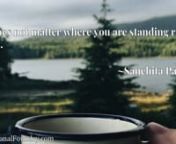 Quote Video - It does not matter where you are standing right now. ~Sanchita Pandey