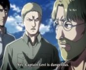 Levi vs Beast Titan I Attack on titan season 3 HD 60fps from attack on titan season 3 dubbed anime