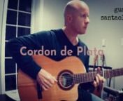 Guitar tab and blog: https://wp.me/p5JUVc-40hnnGuitar performance and guitar tab for Cordon de Plata, by composer Gustavo Santaolalla, from his album Camino.nnCordon de Plata is a beautiful piece of music from Gustavo Santaolalla&#39;s album, Camino. I believe that record is a collection of instrumentals that didn&#39;t find a home in Santaolalla&#39;s various film projects over the years.nnAlmost certainly this piece was intended for The Last of Us. The chorus section is the exact same structure and tonali