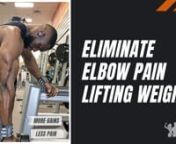 Do you get elbow pain when you lift weights? Learn how to fix elbow tendonitis and elbow pain when lifting weights! For the full article on elbow tendonitis, visit: https://www.titaniumphysique.com/tendonitis-treatment/elbow-pain/nnFrom ticks and sports injuries to fractures and arthritis, elbow pain has many causes.nnTennis elbow is inflammation or, in some cases, microtearing of the tendons that join the forearm muscles on the outside of the elbow. Tennis elbow is a pain focused on the outside