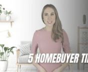 Here are five tips for navigating the home buying process.nn• Talk to mortgage brokers. Many first-time homebuyers don’t take the time to get prequalified. They also often don’t take the time to shop around to find the best mortgage for their particular situation. It’s important to ask plenty of questions and make sure you understand the home loan process completely.nn• Be ready to move. This is especially true in markets with a low inventory of homes for sale. It’s very common for