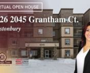 For those who have missed our virtual open house for #426 2045 Grantham Court in Glastonbury, presented to us by the one and only, Shivani Bagga, here&#39;s a full video tour for you to watch!nnReach out to us at 780-431-5615 or visit www.manibagga.com for more information on this property!n—nThis spectacular top floor condo is situated in the “VIP at California Parkland” complex in the sought-after neighbourhood of Glastonbury. You will enjoy an airy 9-inch celling floor plan, in-floor heatin