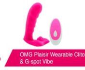 https://www.pinkcherry.com/products/omg-plaisir-wearable-clitoral-g-spot-vibe (PinkCherry US)nhttps://www.pinkcherry.ca/products/omg-plaisir-wearable-clitoral-g-spot-vibe (PinkCherry Canada)nn--nnWe know that you (or your partner) probably adore clitoral stimulation. It&#39;s pretty likely that you&#39;re also a die-hard fan of inner vibration and g-spot love. Here&#39;s a third thing we know: when it comes to full coverage pleasure, the combination of both is spectacular!nnLeaving exactly zero stimulation