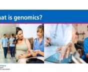 The first in a series, this webinar answers everyone&#39;s opening question: What is genomics? And why do nurses, midwives and health visitors need to know about it? And, finally, how will genomics change their practice for the benefit of patients?nnHealth Education England&#39;s Genomics Education Programme (HEE GEP), in partnership with NHS England and NHS Improvement and the RCNi, co-developed the webinar series ‘From Niche to Necessity: Genomics in Routine Care’, which ran in summer 2021. nnDeve