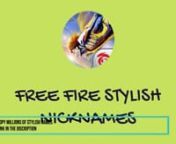 Copy this free fire nicknames and use for you from here: nhttps://www.banglanibondho.com/2021/11/Free-Fire-nickname-all-style-and-symbols.htmlFree fire nicknamenfree fire nickname bossnfree fire nickname joker nfree fire nickname sk sabir boss nfree fire nickname finder nfree fire nickname tamil style 2020 nfree fire nickname app nfree fire nickname change nfree fire nickname style nfree fire nickname 2021 nfree fire name stylenfree fire name symbolnfree fire name generatornfree fire name style