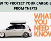 In this article, you’re going to learn some simple tips that will help you protect your car from thefts.nnThe car is an expensive asset and a theft of this valuable item can cause a significant financial loss. In fact, according to the FBI, the average cost of a stolen vehicle in the USA in 2013 was &#36;7,500. And if the car is later found, it has been damaged or stripped of its parts, then the losses are even higher.nhttps://topcargobox.com/2021/10/27/best-car-rooftop-cargo-baskets/nIf you want