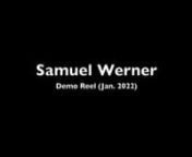 My name is Sam Werner, and this is my demo reel. All clips are from various class projects I have worked on throughout my time as a film student with the goal of becoming a professional director.nnI have been in the role of writer, director, editor, technical director, producer, PA, floor manager, cinematographer, and have helped with lighting and audio. I have also done casting as well as acting for projects as well.nnI am certified in Final Cut Pro and previously held a certification in Adobe