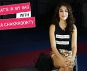 What&#39;s in my bag, is Pinkvilla&#39;s brand new series and in E05 we caught up with the bubbly VJ Rhea Chakraborty who is now making waves in Bollywood. nnRhea Chakraborty&#39;s everyday bag contains all the essentials every girl will ever need and an uncanny number of lip balms. From everyday essentials to some interesting beauty products like rose water spray, watch this video as Rhea reveals What&#39;s in her bag. nnWhat&#39;s in my bagnnn0:00 Introduction to what’s inside Rhea Chakraborty’s bagn0:14 Basi